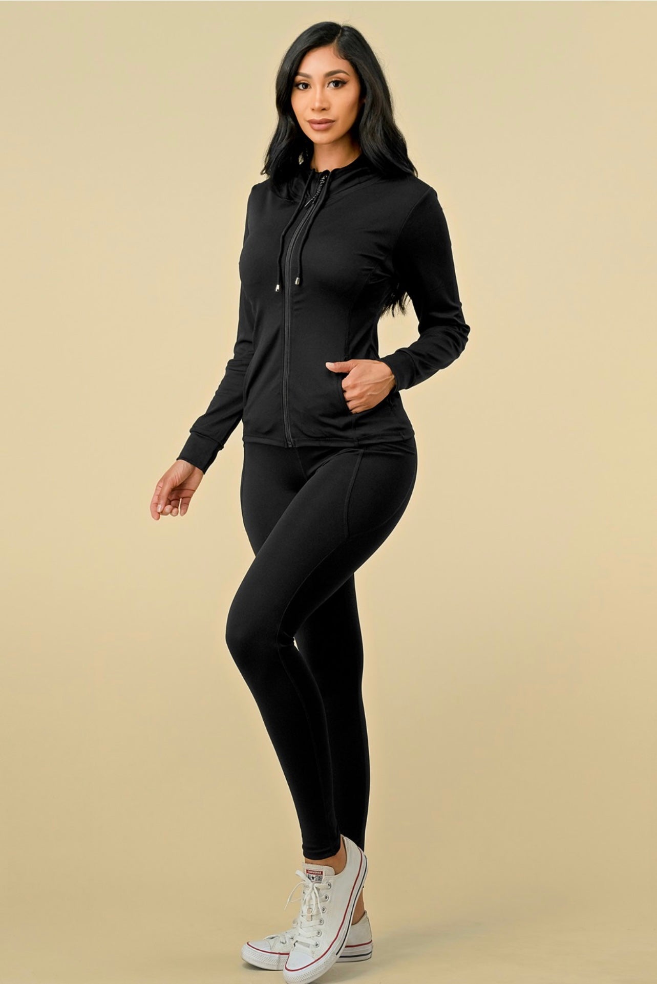 Discover |3pc Activewear Set |BLACK