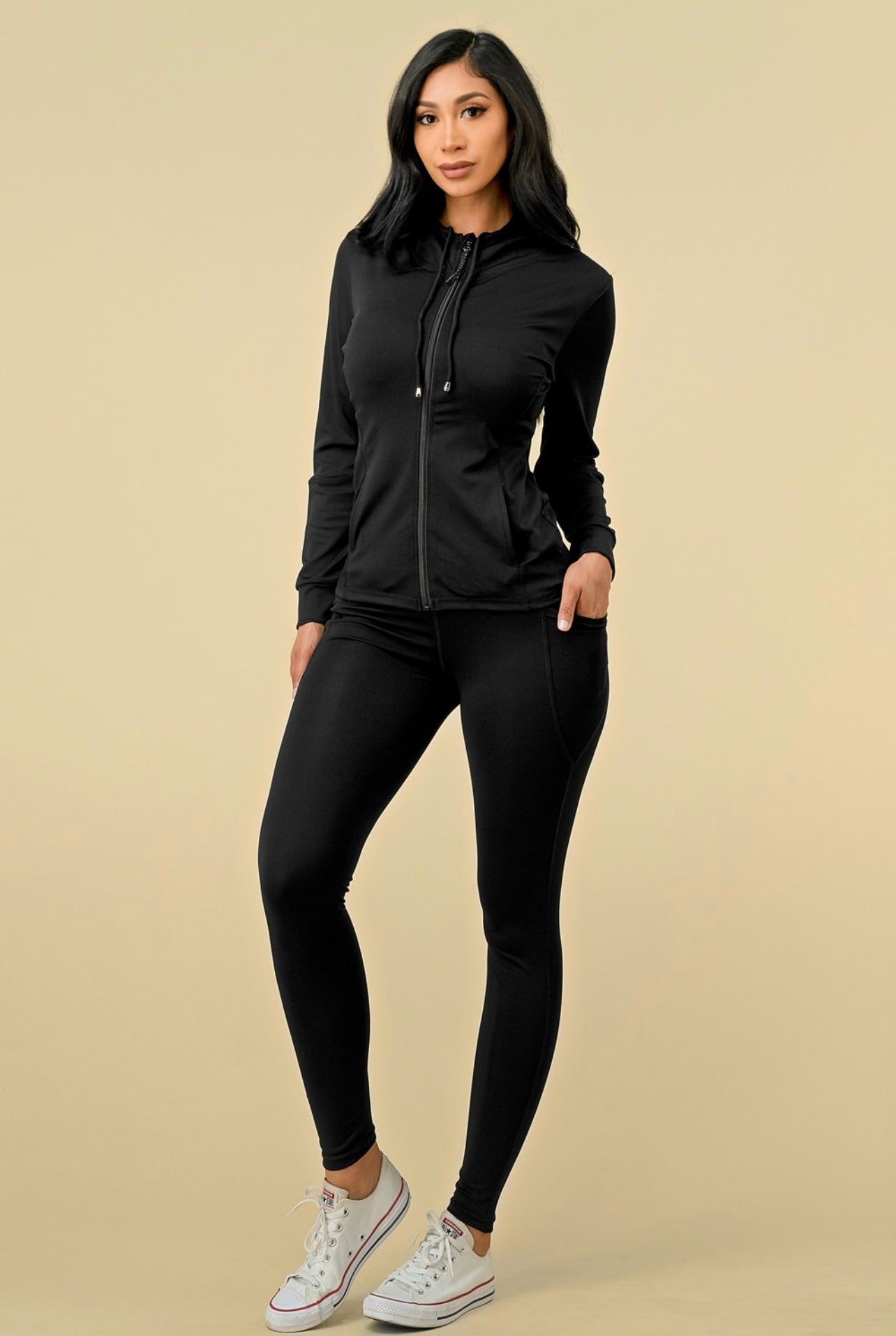 Discover |3pc Activewear Set |BLACK