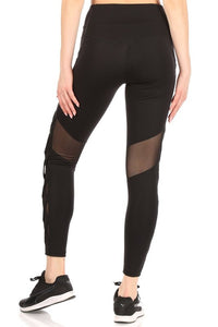 Ebony | Tummy Control High Waist Leggings - Black