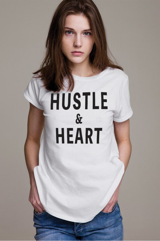 HUSTLE & HEART | WHITE