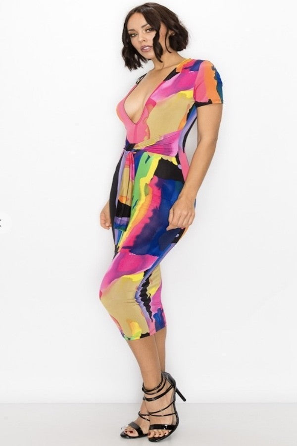 Faith Body Con Dress