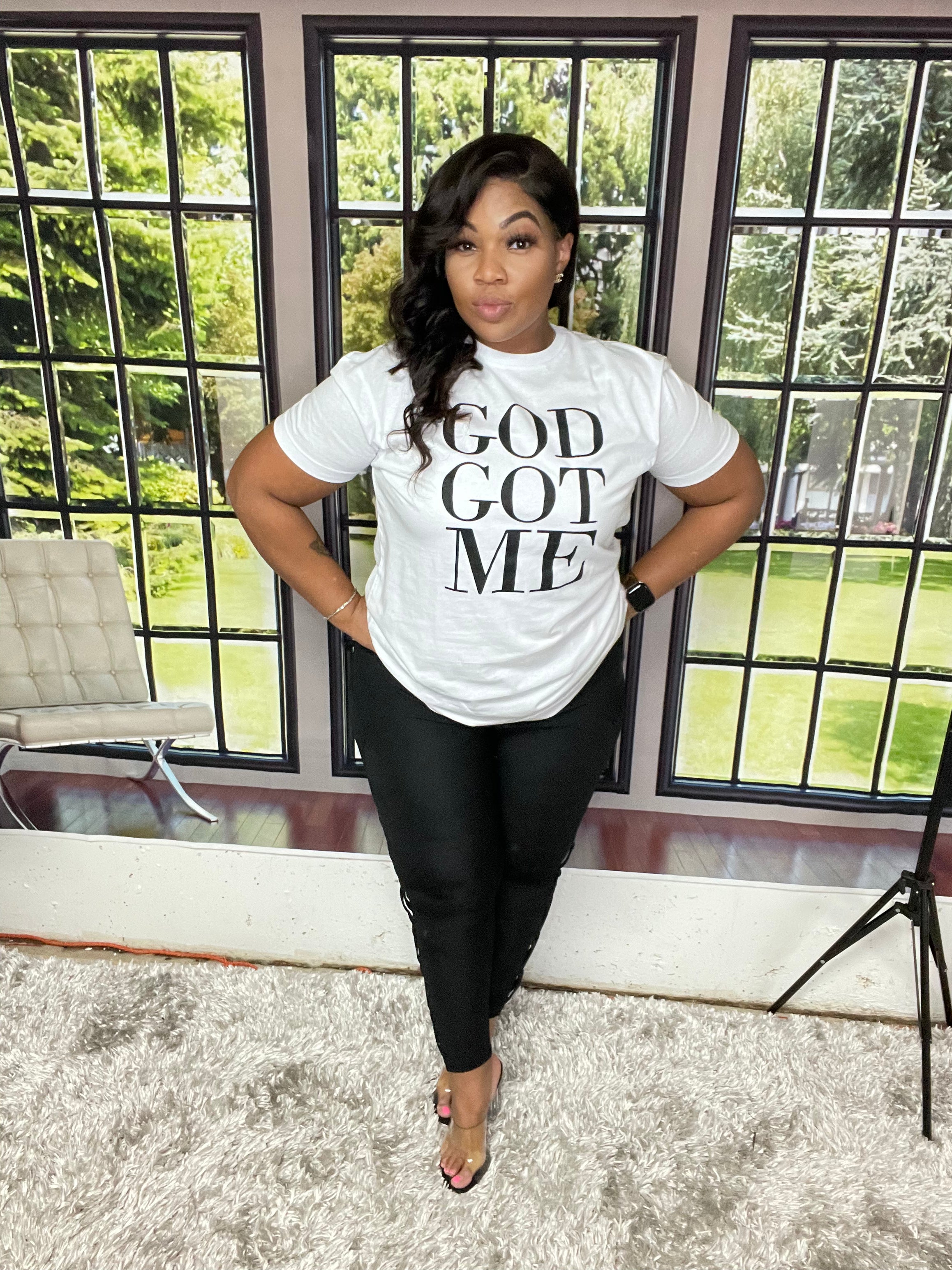 GOD GOT ME | WHITE