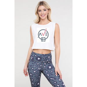 Muscle Crop Top  Tank